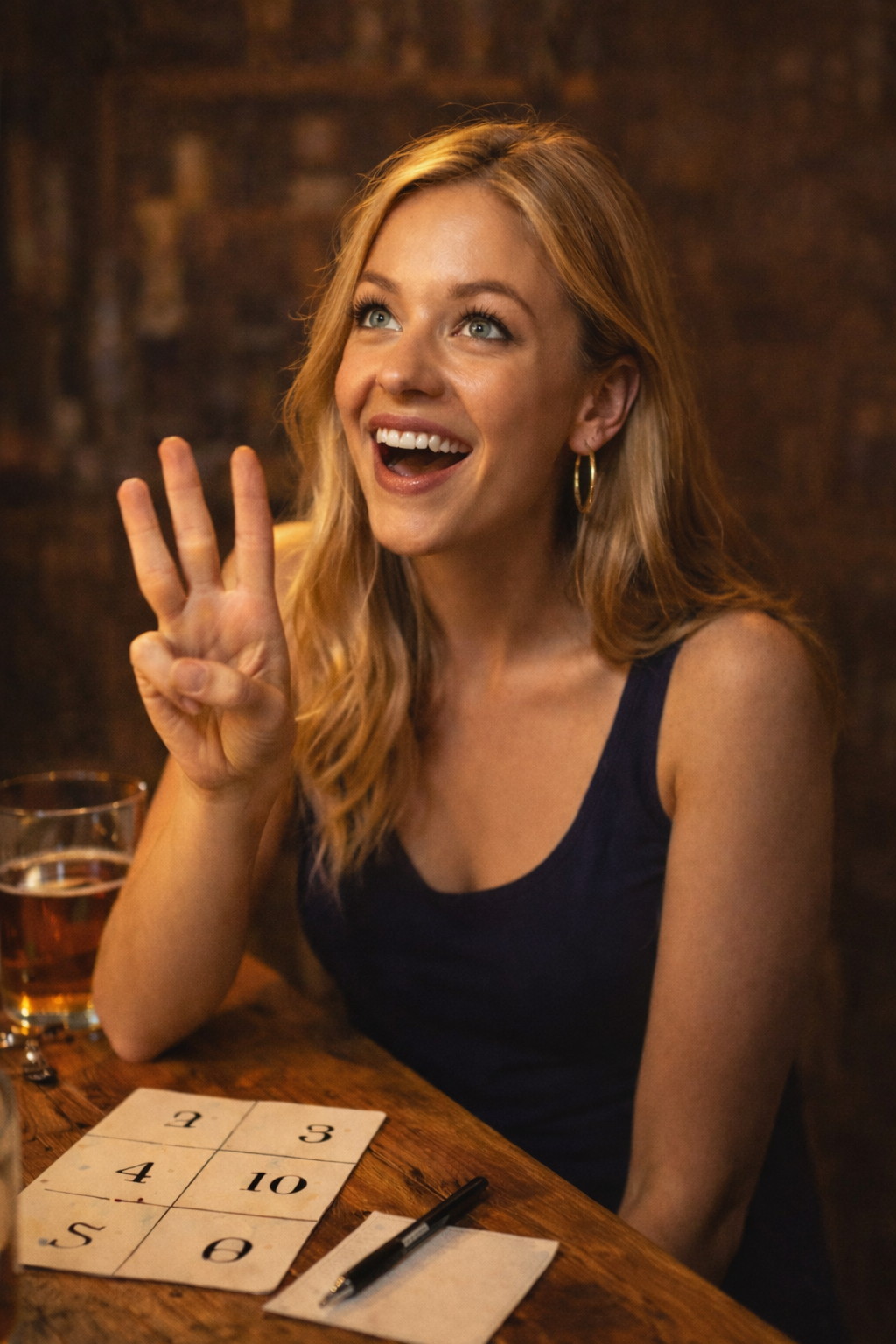 Iederen kan tot tien tellen...