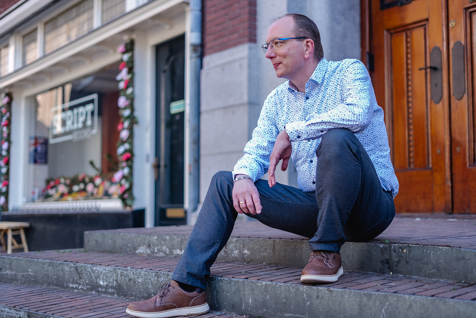 Edwin gooide keer op keer het roer om